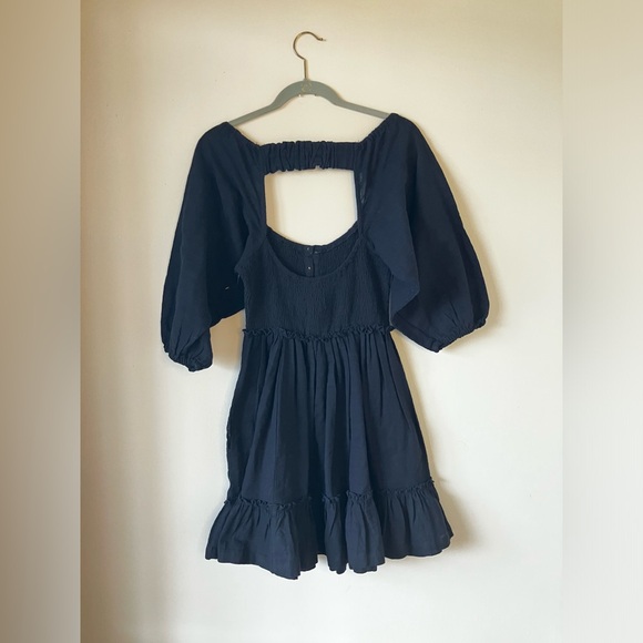 NWOT Free Prople Endless Summer Picnic Smocked Mini Dress XS - Picture 3 of 10